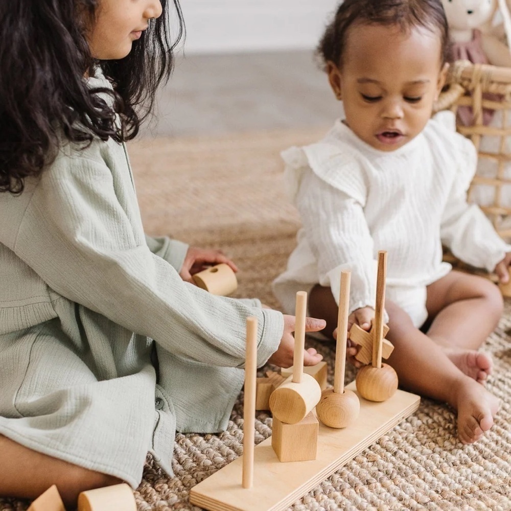 The Wooden Story Stacking Toy (Natural - XL)​​​